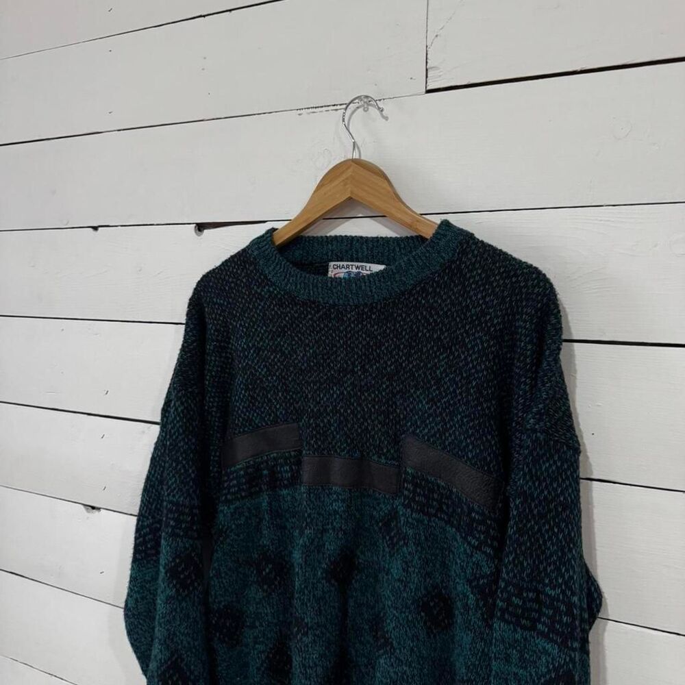 Vintage 90s Boxy Acrylic Sweater